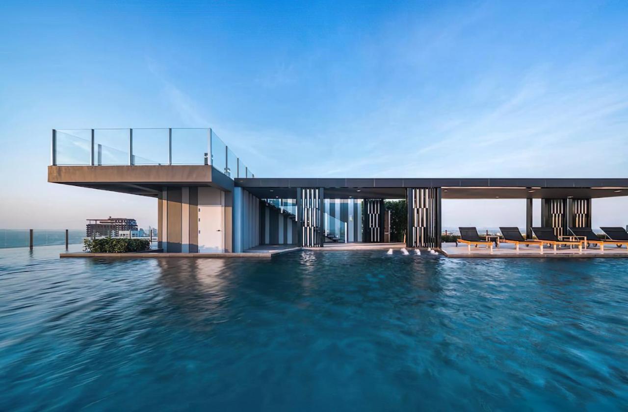 Amazing Infinity Pool Condo Next To The Beach Патая Екстериор снимка