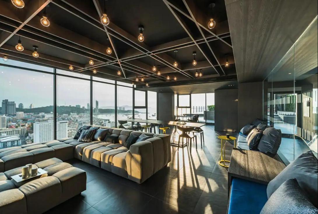 Amazing Infinity Pool Condo Next To The Beach Патая Екстериор снимка